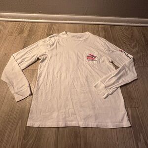 Men's White Long Sleeve Shirt